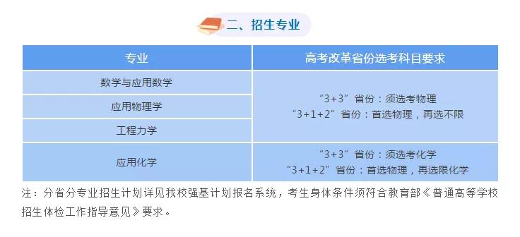 9所高校公布2021年強(qiáng)基計劃招生簡章